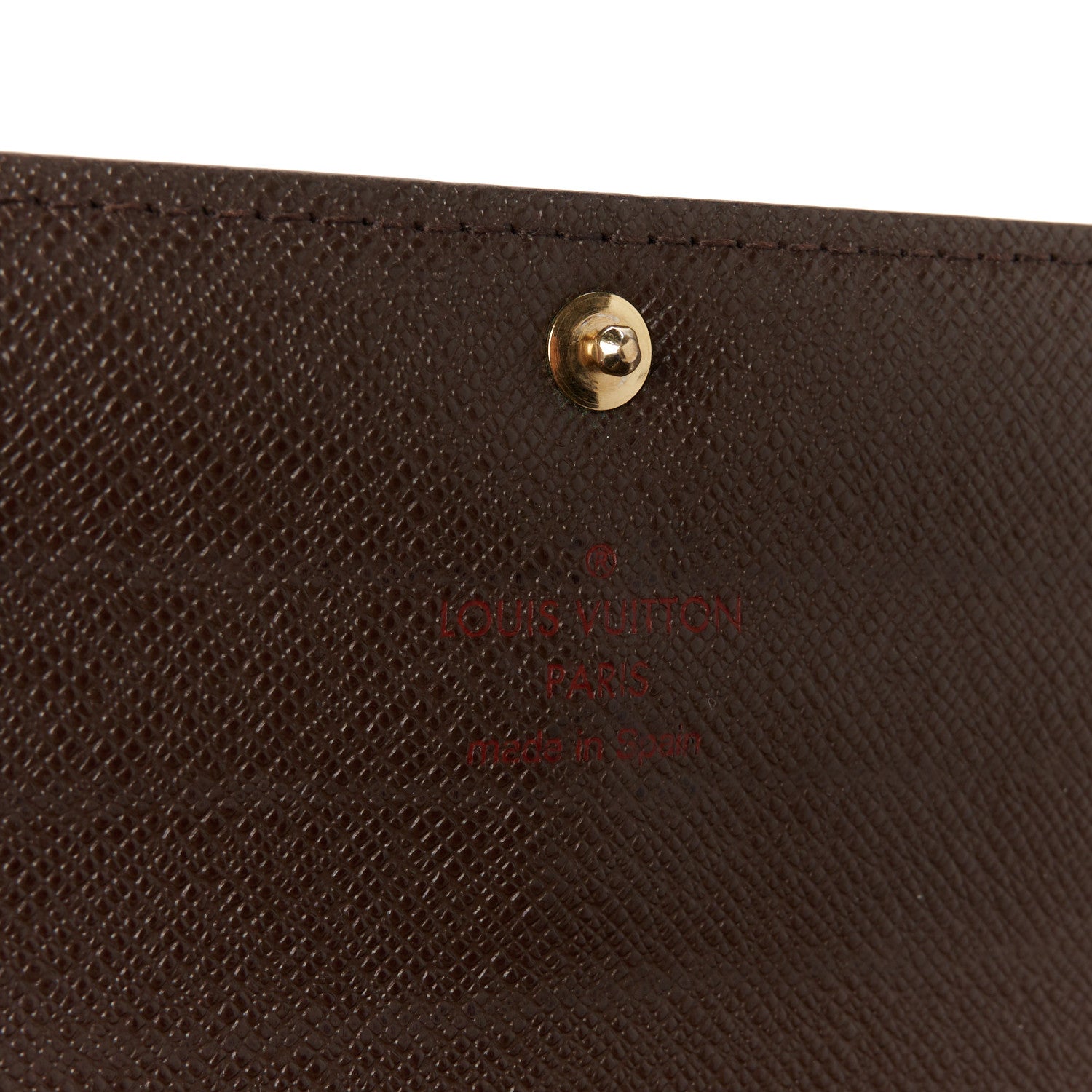 Louis Vuitton Damier Ebene Sarah Wallet 6 of 8