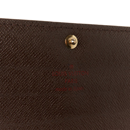 Louis Vuitton Damier Ebene Sarah Wallet 6 of 8