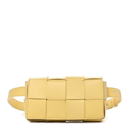 Bottega Veneta Nappa Maxi Intreccio The Belt Cassette Bag Butter 1 of 4