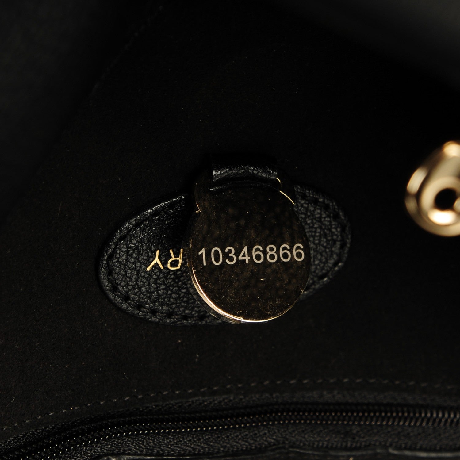 Mulberry Glossy Goatskin Medium Lily Black 7 of 9