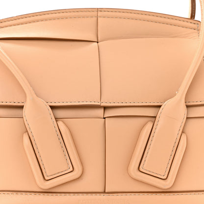 Bottega Veneta French Calfskin Maxi Intrecciato Mini Arco Nude 8 of 11