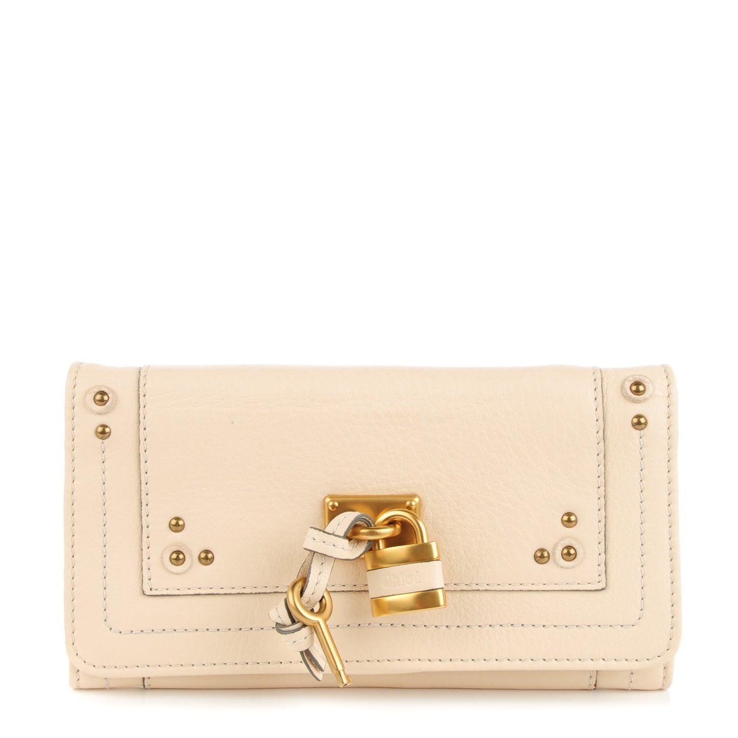Calfskin Paddington Wallet Ivory
