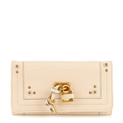 Chloe Calfskin Paddington Wallet Ivory 1 of 6