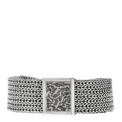 John Hardy Sterling Silver Multi Row Chain Bracelet 2 of 3