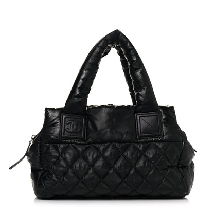 Chanel Nylon Coco Cocoon Zipped Tote Black 1 of 15