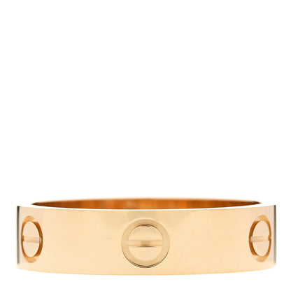 Cartier 18K Yellow Gold 5.5mm LOVE Ring 63 10.25 1 of 4