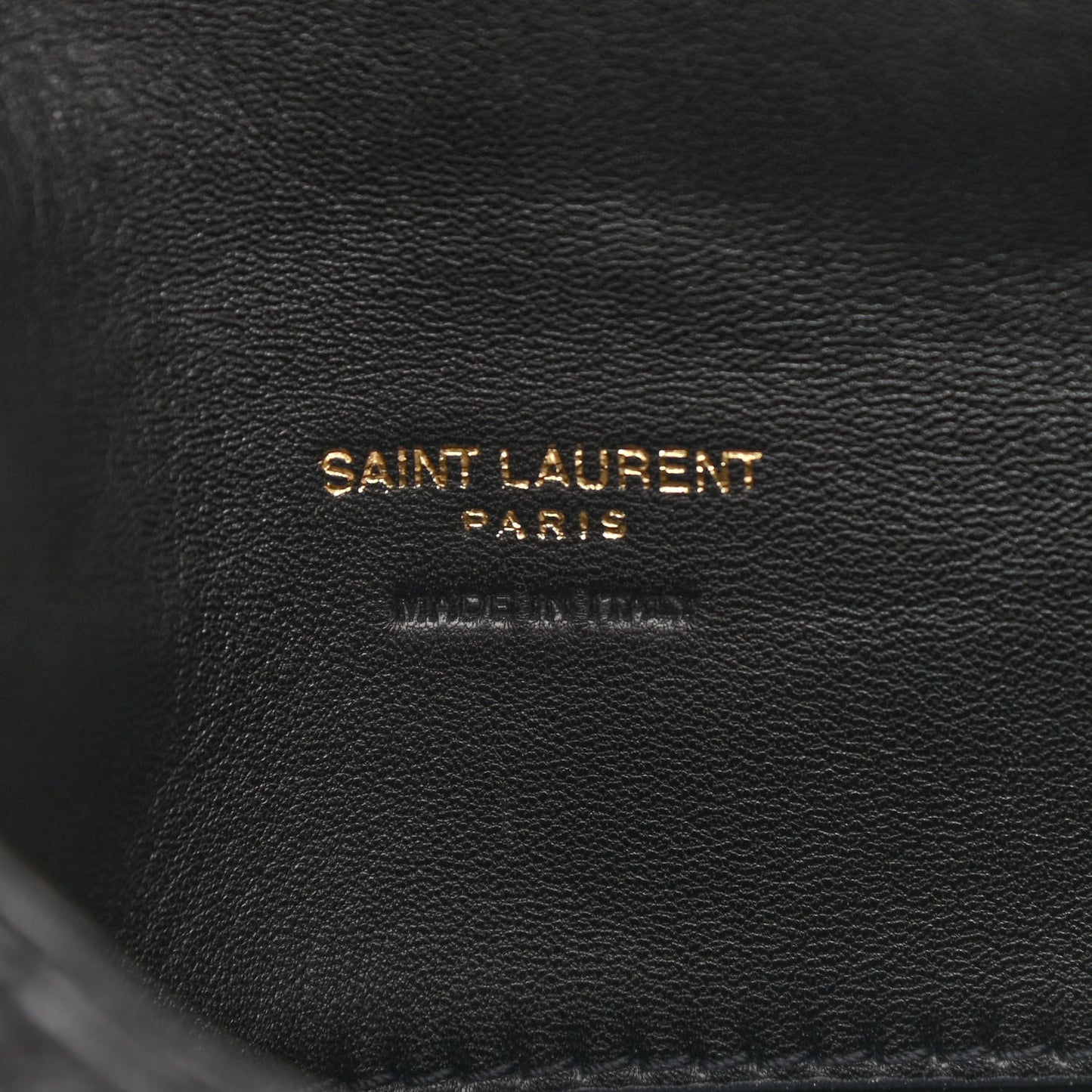 Lambskin Monogram Loulou Puffer Pouch Clutch Black