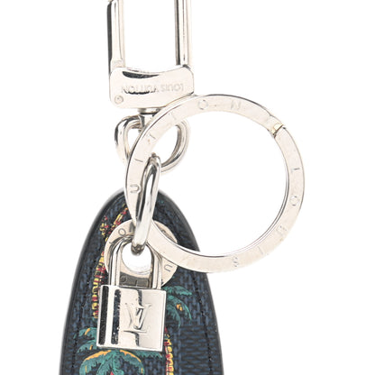 Louis Vuitton Damier Cobalt Jungle Bag Charm Key Holder 3 of 3