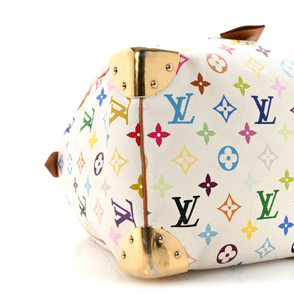 Louis Vuitton Monogram Multicolor Speedy 30 White 7 of 8