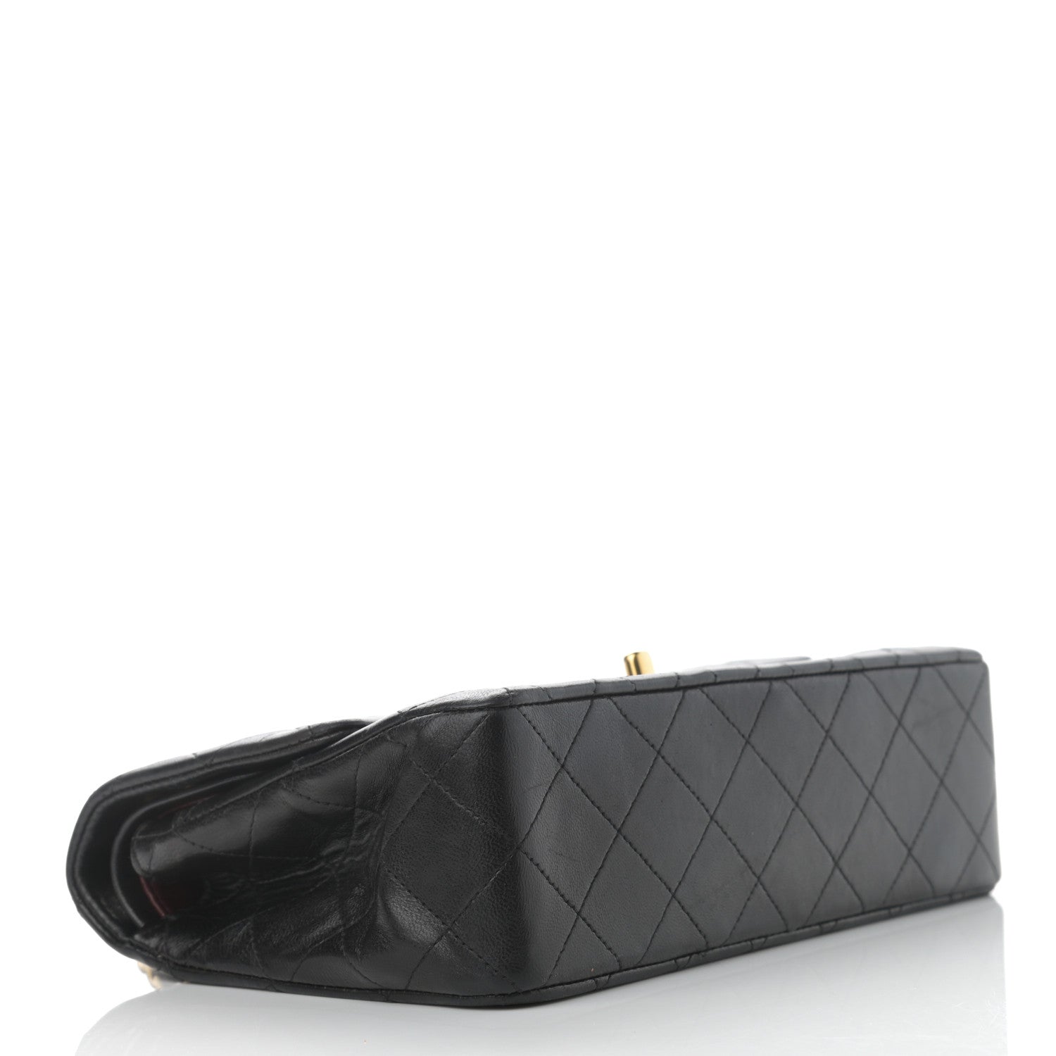 Chanel Lambskin Quilted Small Double Flap Black 4 of 15