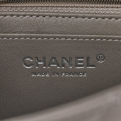 Chanel Lambskin Quilted Mini Rectangular Flap Grey 6 of 13