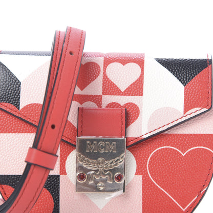 MCM Calfskin Cubic Valentine Crossbody Wallet Multicolor 11 of 12