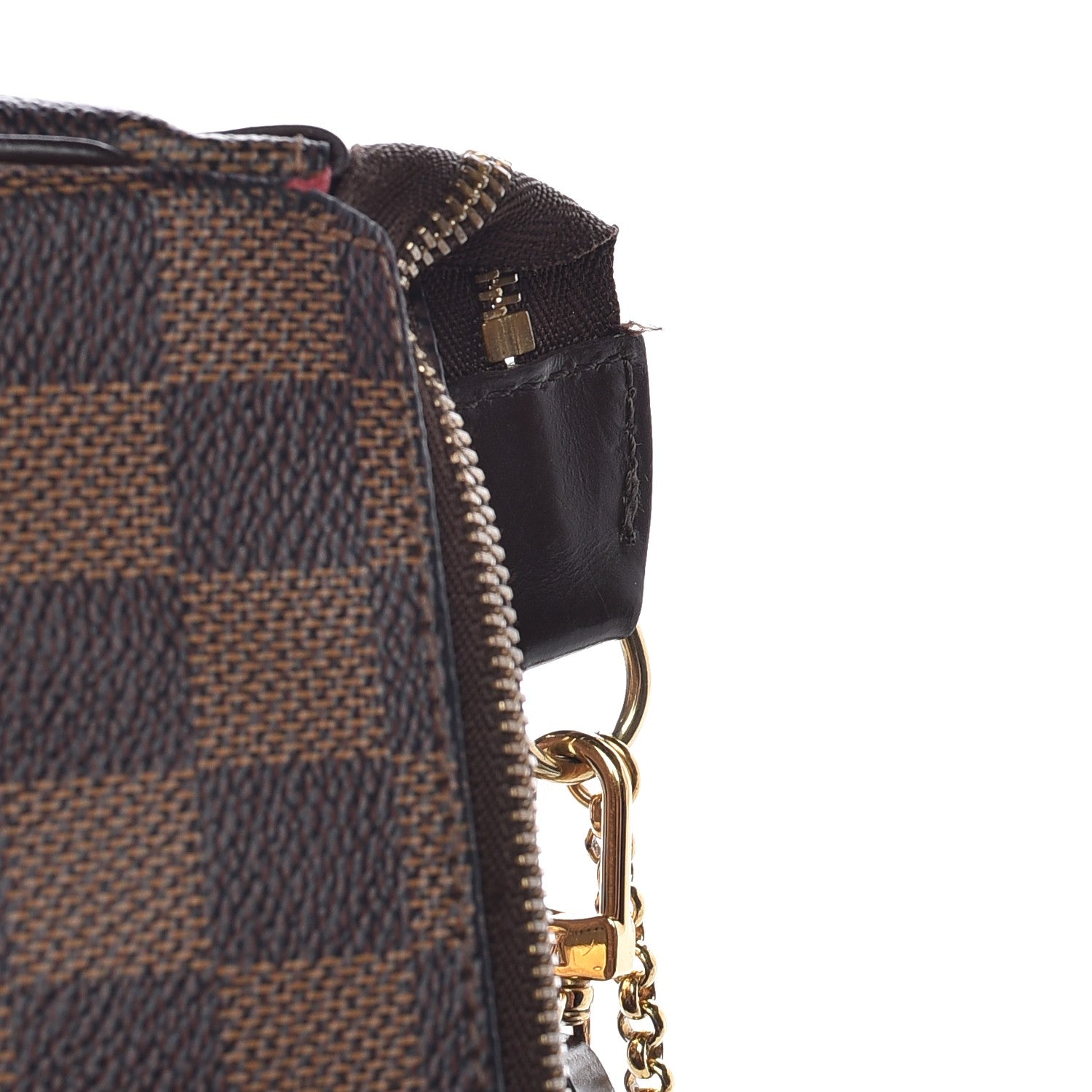 Louis Vuitton Damier Ebene Eva Clutch 15 of 16