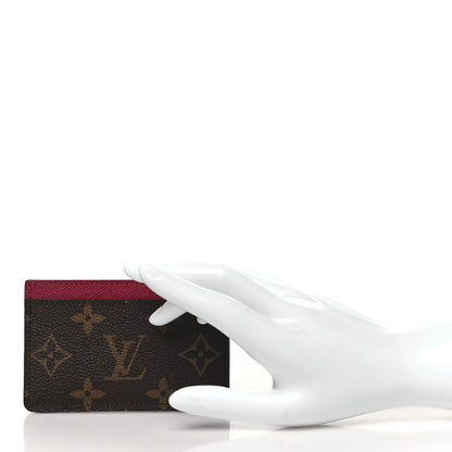 Louis Vuitton Monogram Card Holder Fuchsia 2 of 7