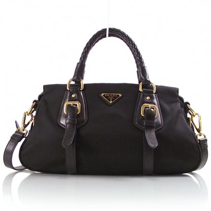 Prada Tessuto Vitello Bauletto 1 of 10