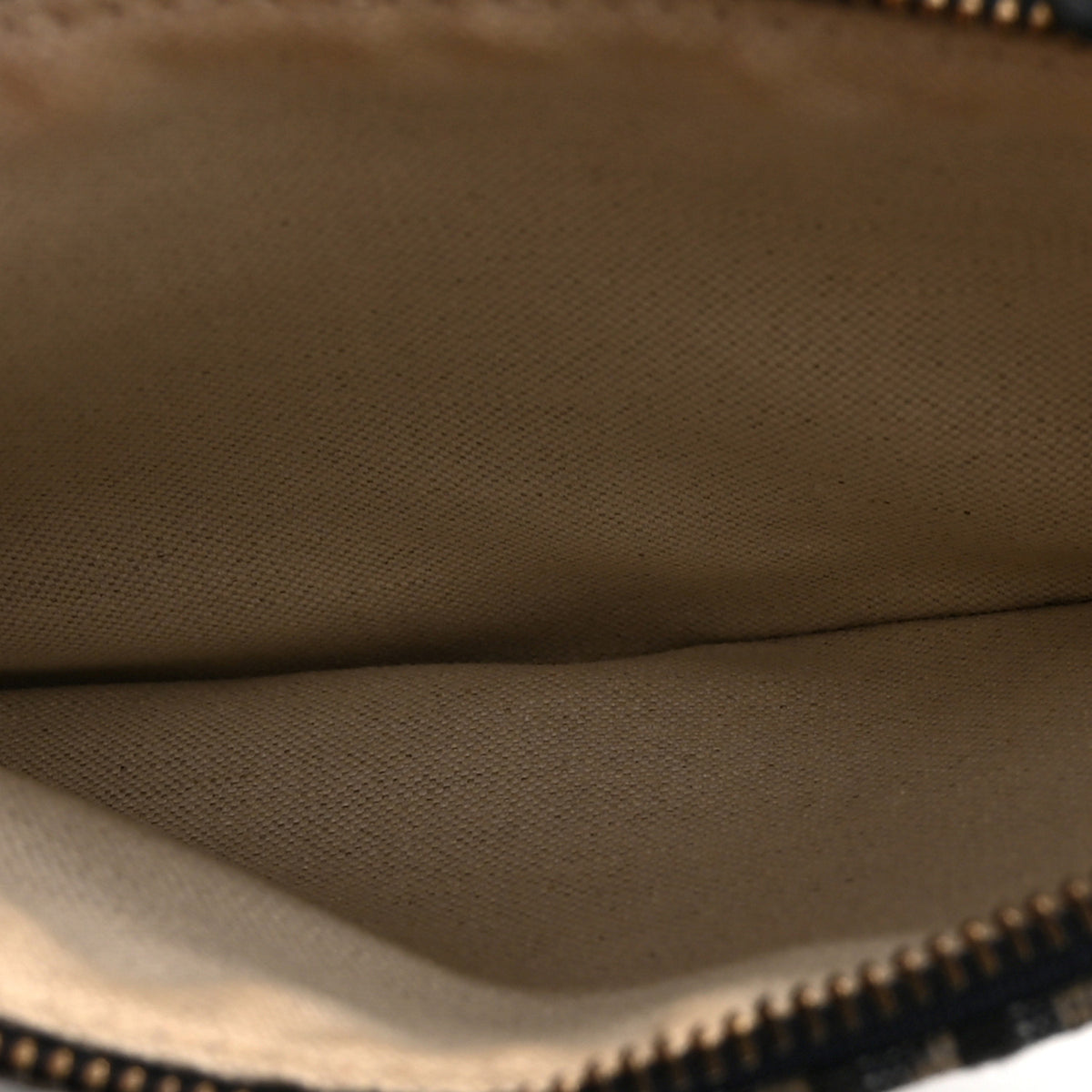 Christian Dior Oblique Saddle Pouch With Strap Navy Blue 7 of 12