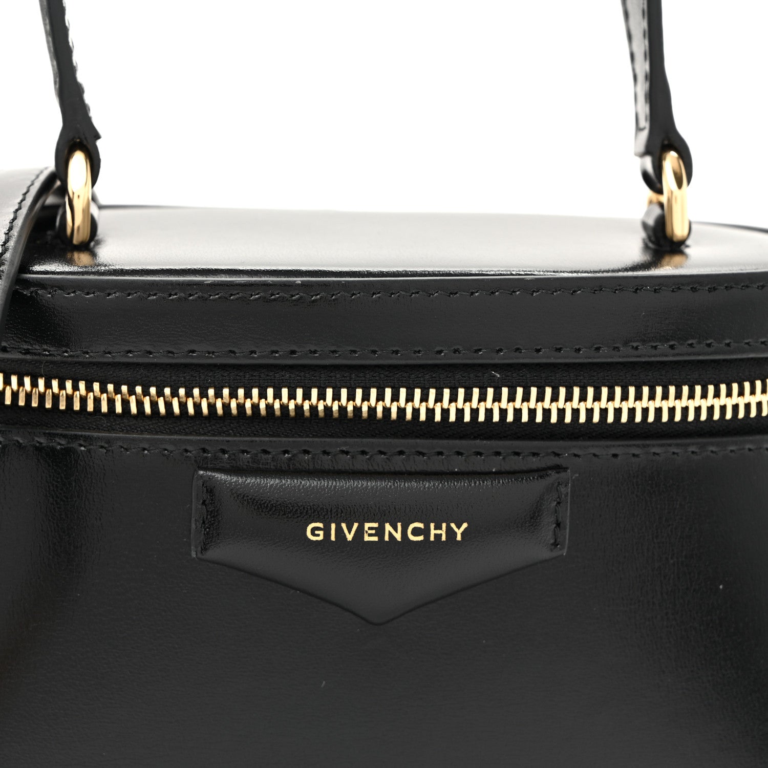 Givenchy Box Calfskin Antigona Mini Vanity Bag With Chain Black 6 of 9