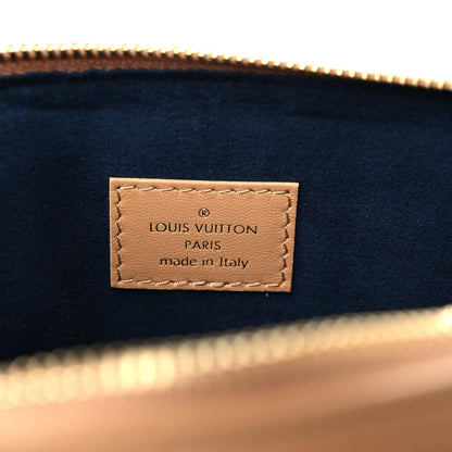 Louis Vuitton Lambskin Embossed Monogram Coussin PM Camel 8 of 11