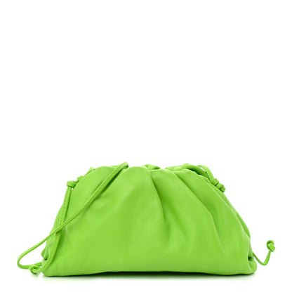 Bottega Veneta Butter Calfskin The Mini Pouch Acid Green 1 of 11
