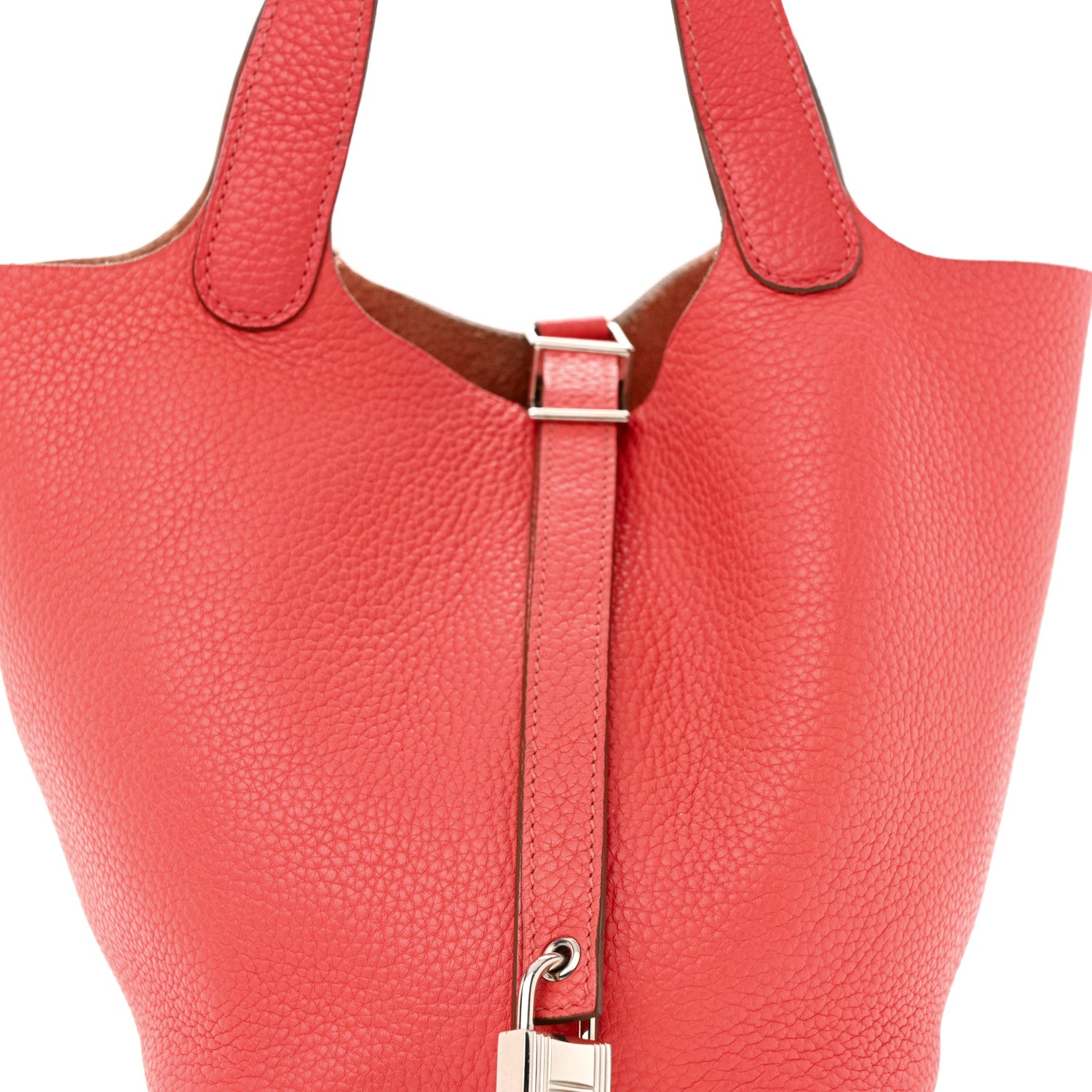 Hermes Taurillon Clemence Picotin Lock 18 PM Rose Jaipur 8 of 10
