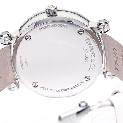 Tiffany Stainless Steel Alligator 30mm Atlas Quartz Watch 4 of 4