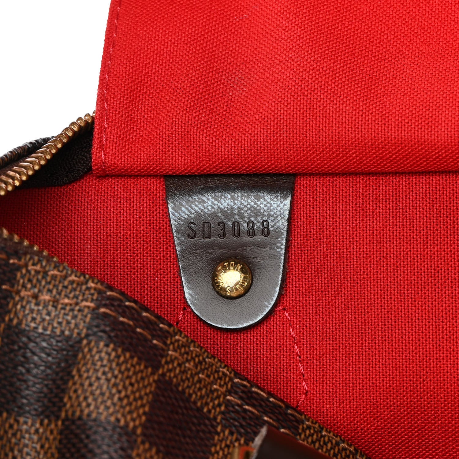 Louis Vuitton Damier Ebene Speedy 30 7 of 14