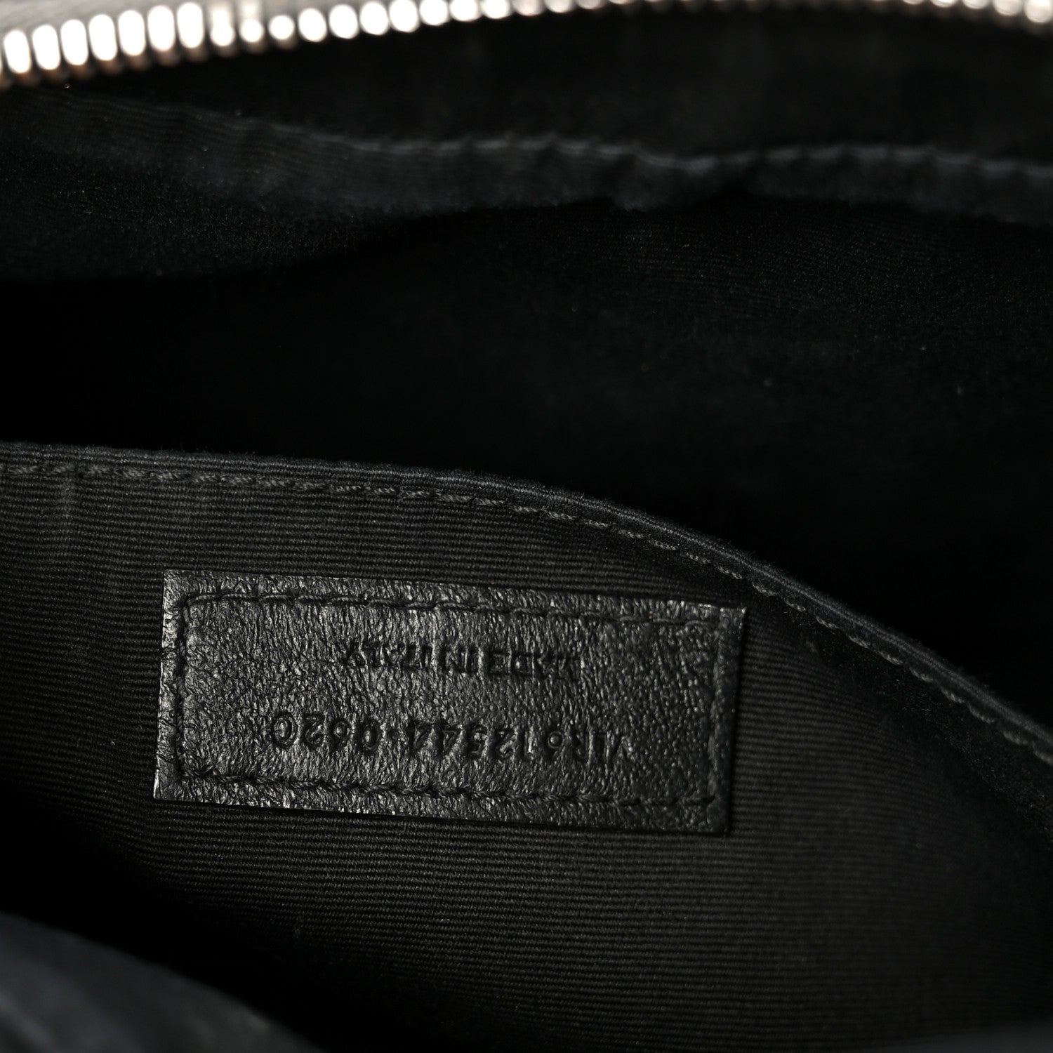 Saint Laurent Calfskin Matelasse Monogram Lou Camera Bag Storm 7 of 10
