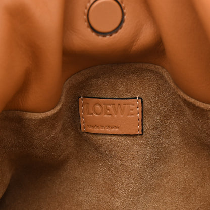 Loewe Nappa Flamenco Knot Clutch Warm Desert 6 of 8