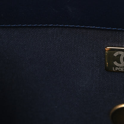 Chanel Denim Quilted Medium Chanel 19 Flap Blue 7 of 10
