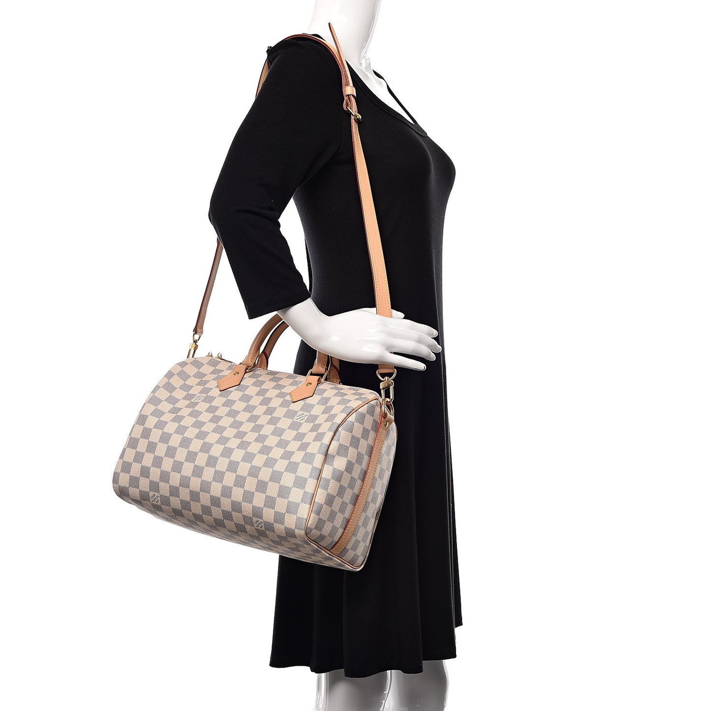 Damier Azur Speedy Bandouliere 30