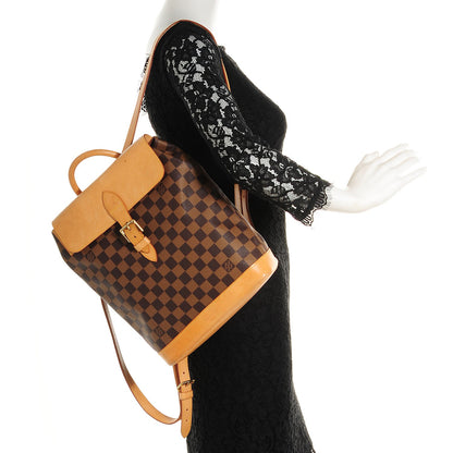 Louis Vuitton Damier Ebene Centenaire Soho Backpack 2 of 8