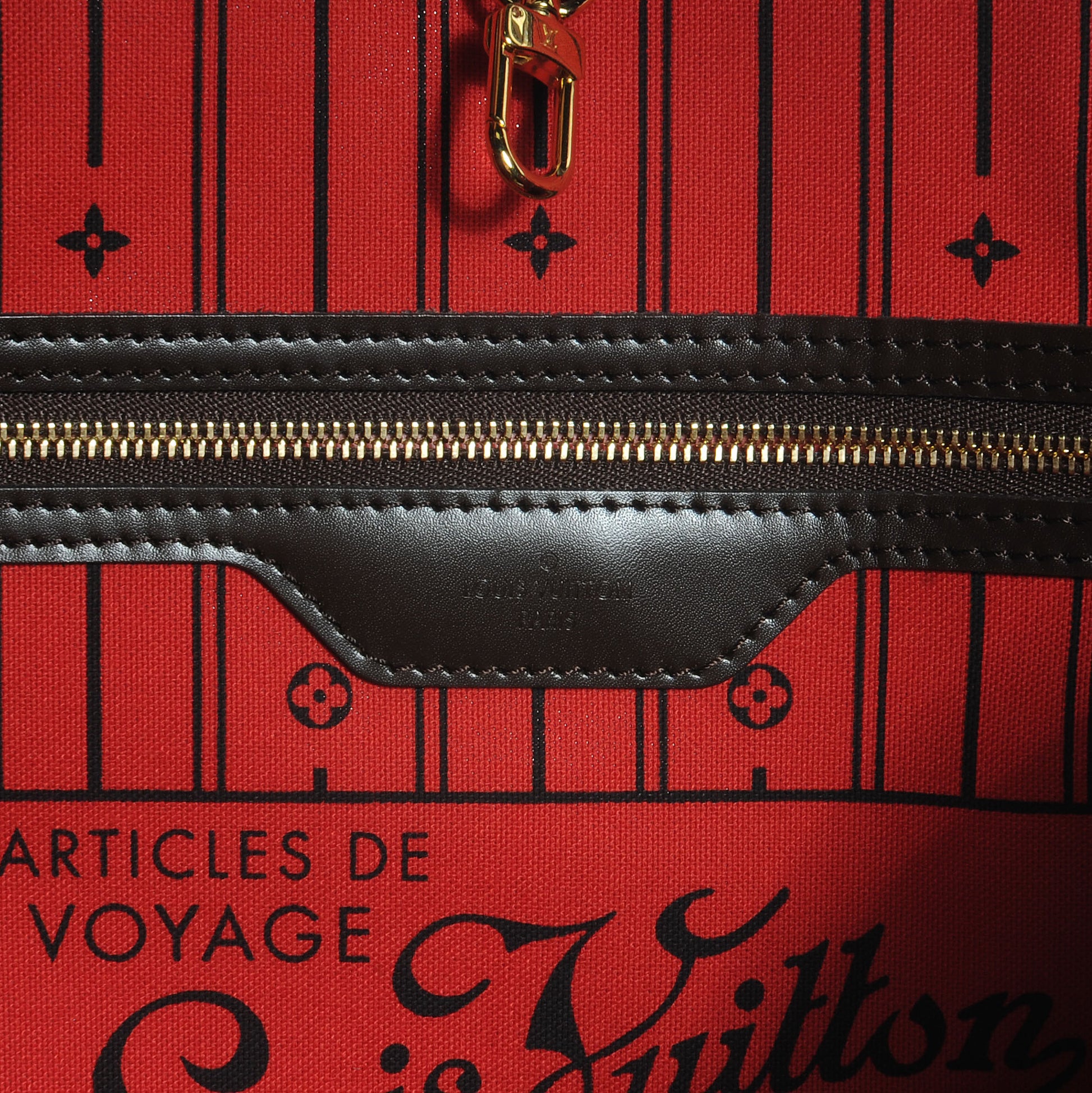 Louis Vuitton Damier Ebene Neverfull GM 7 of 8