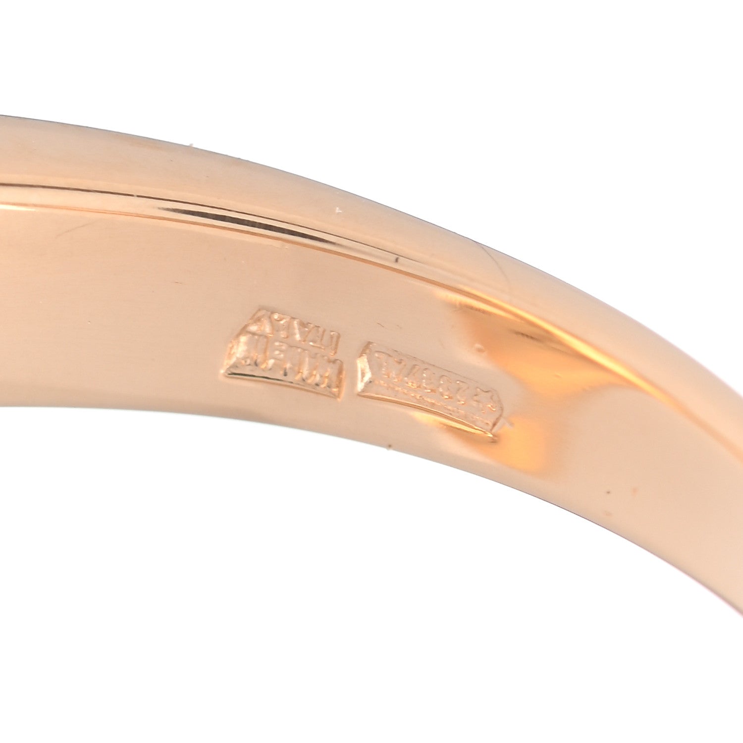 Bulgari 18K Yellow Gold Cicladi Ring 50 5.25 6 of 7