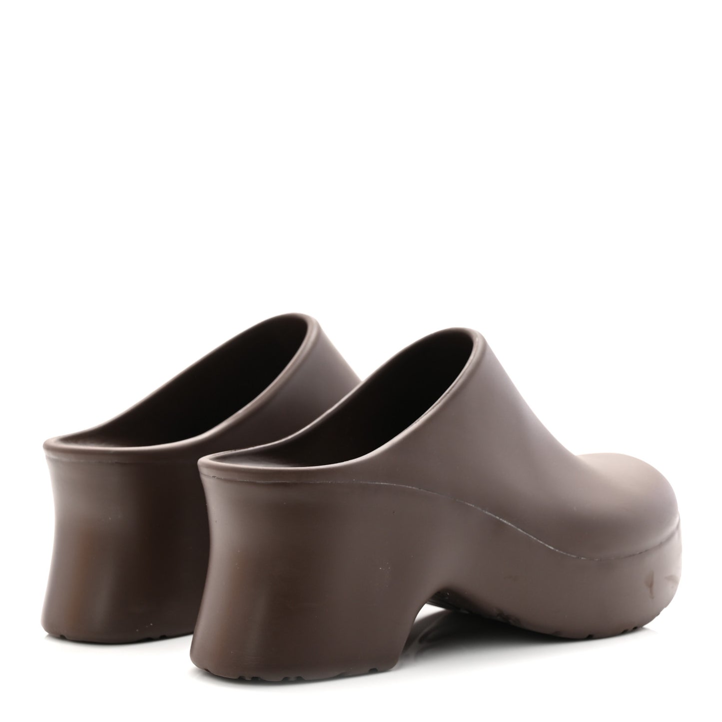 Foam Rubber Terra Clogs Sandals 38 Shitake