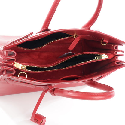 Saint Laurent Calfskin Small Sac De Jour Rouge Orient 5 of 7