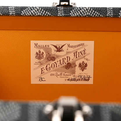 Goyard Goyardine Minaudiere Trunk Bag Grey 10 of 17