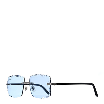 Cartier Rimless Sunglasses Blue 1 of 10