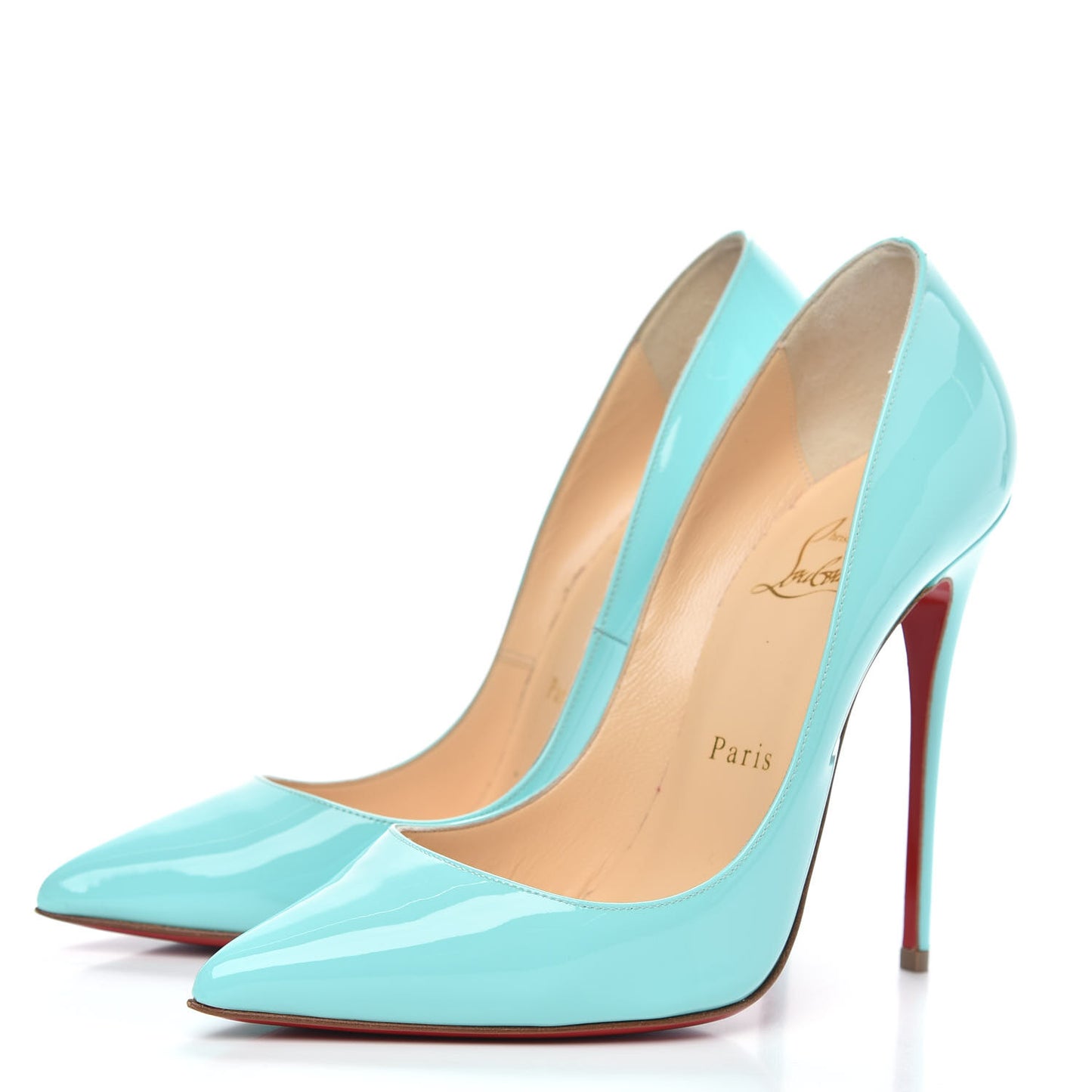 Patent Pigalle Follies 120 Pumps 37 Opaline