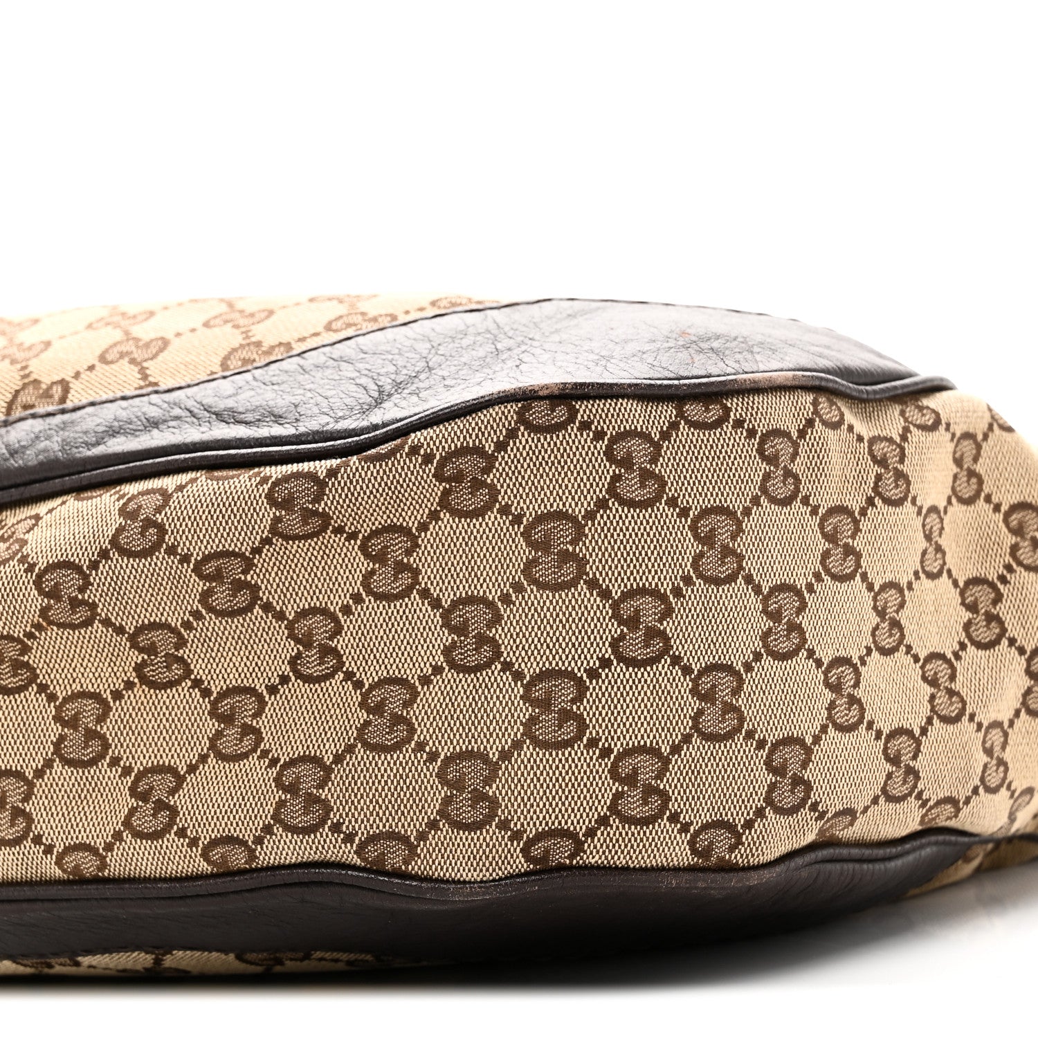 Gucci Monogram Medium Charlotte Hobo Brown 9 of 9