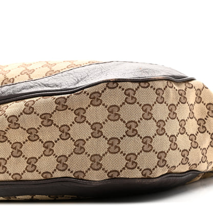 Gucci Monogram Medium Charlotte Hobo Brown 9 of 9