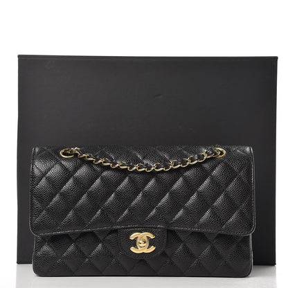 Chanel Caviar Quilted Medium Double Flap Black 9 of 9