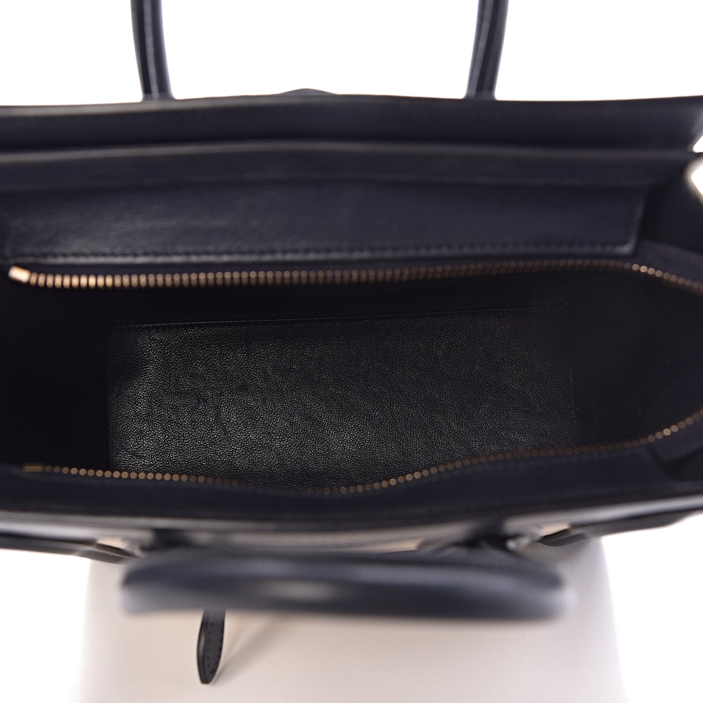 Goatskin Smooth Calfskin Nano Tri-Color Luggage Firefly