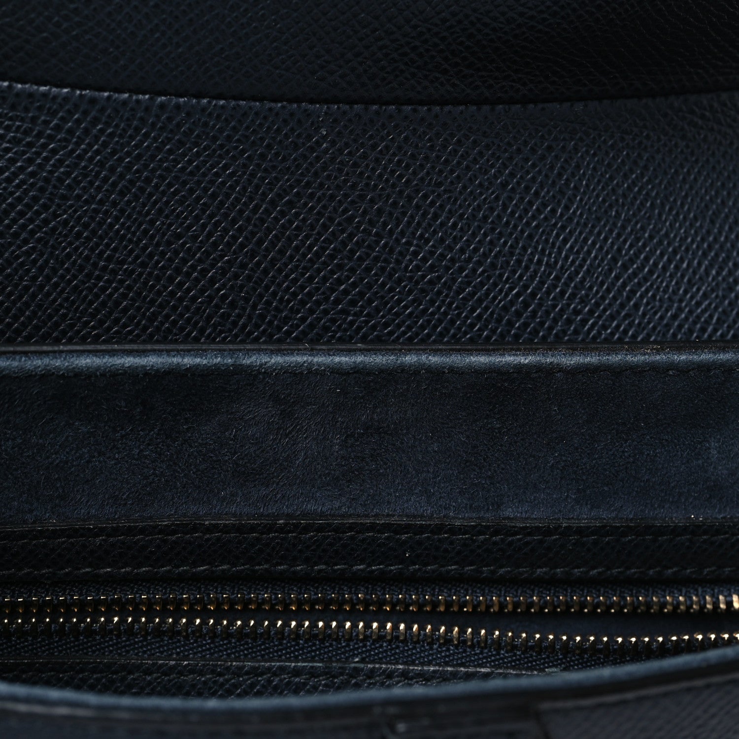 Christian Dior Grained Calfskin Saddle Bag Black 12 of 13
