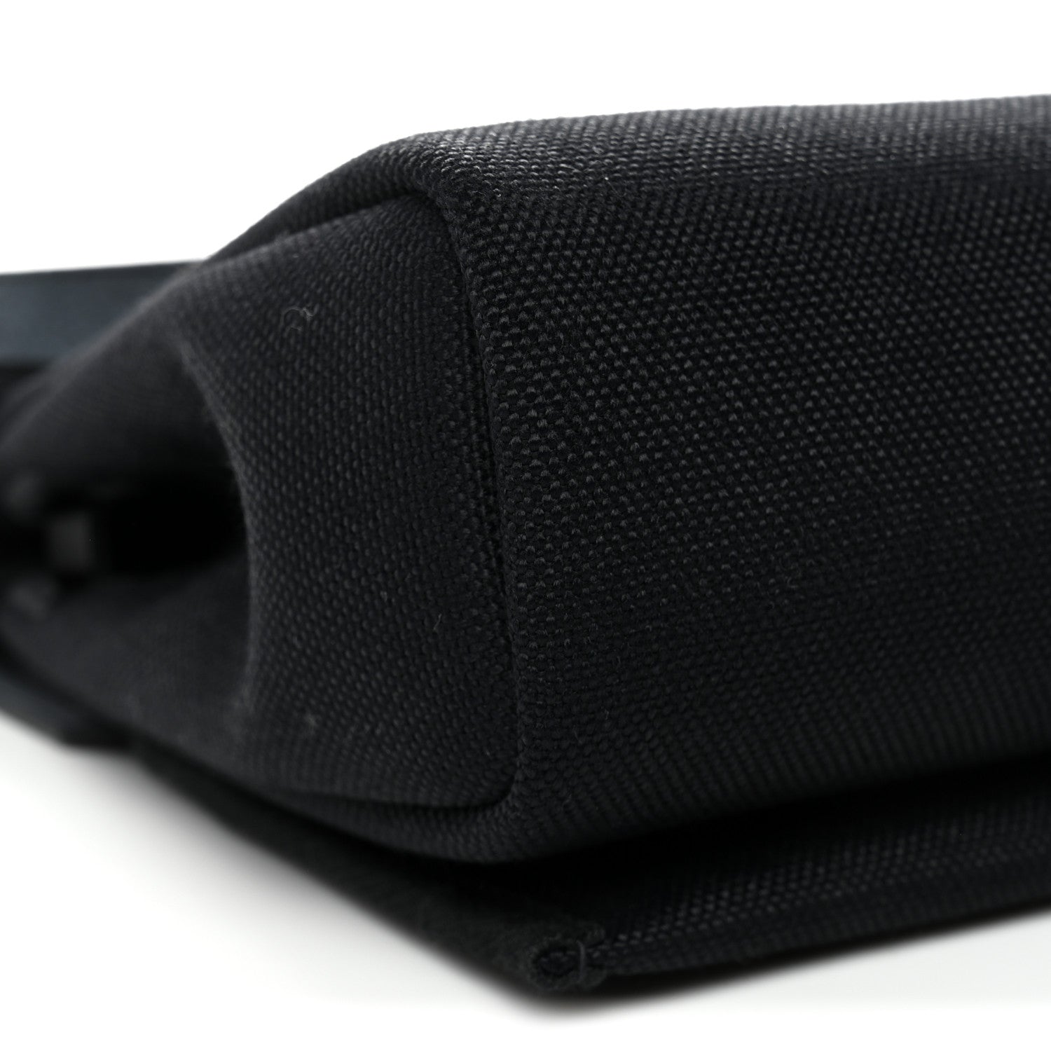 Hermes Military Toile Vache Hunter Laque Herbag Zip Retourne 20 Black 8 of 10