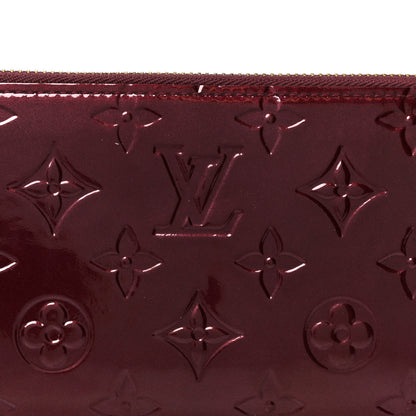 Louis Vuitton Vernis Zippy Wallet Griotte 8 of 9
