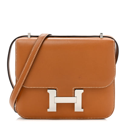 Hermes Veau Butler Constance 18 Natural Sable 1 of 19