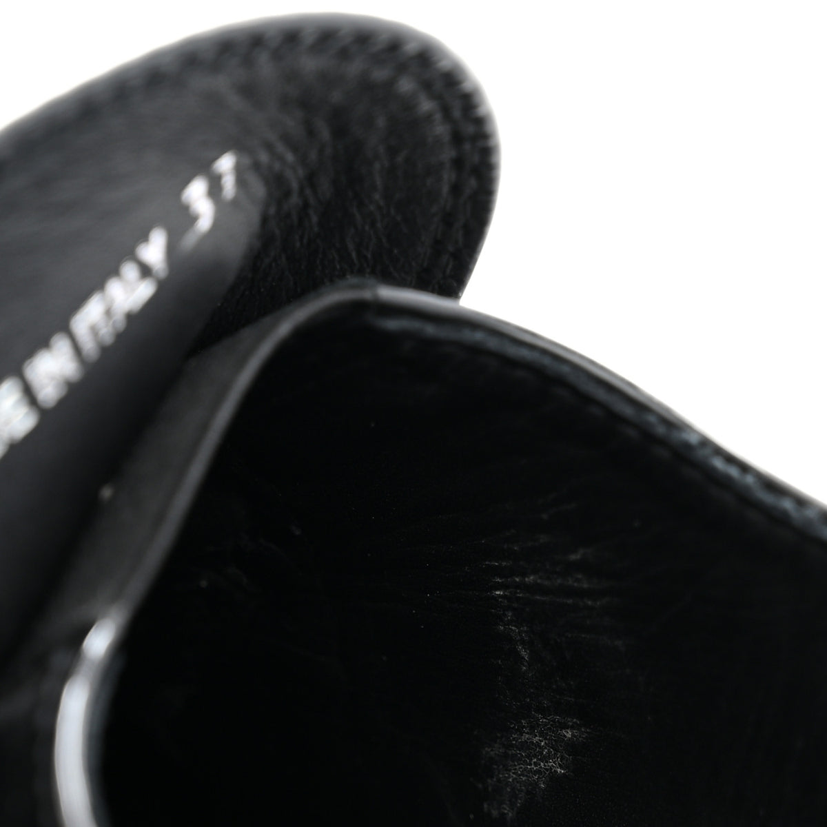 Prada Vernice Triangle 50mm Loafers 37 Black 10 of 12