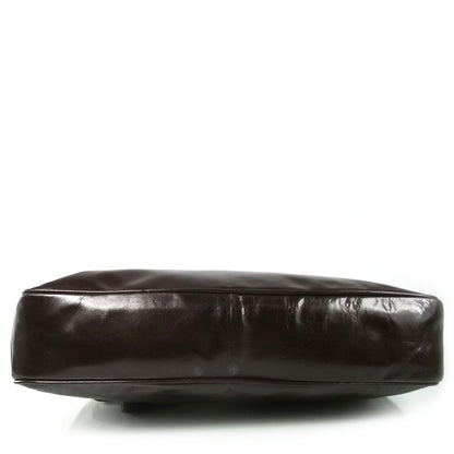 Bottega Veneta Vintage Leather Shoulder Bag Dark Brown 5 of 8