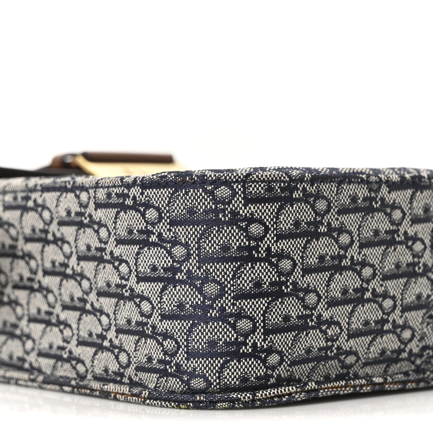 Monogram Street Chic Messenger Brown Navy