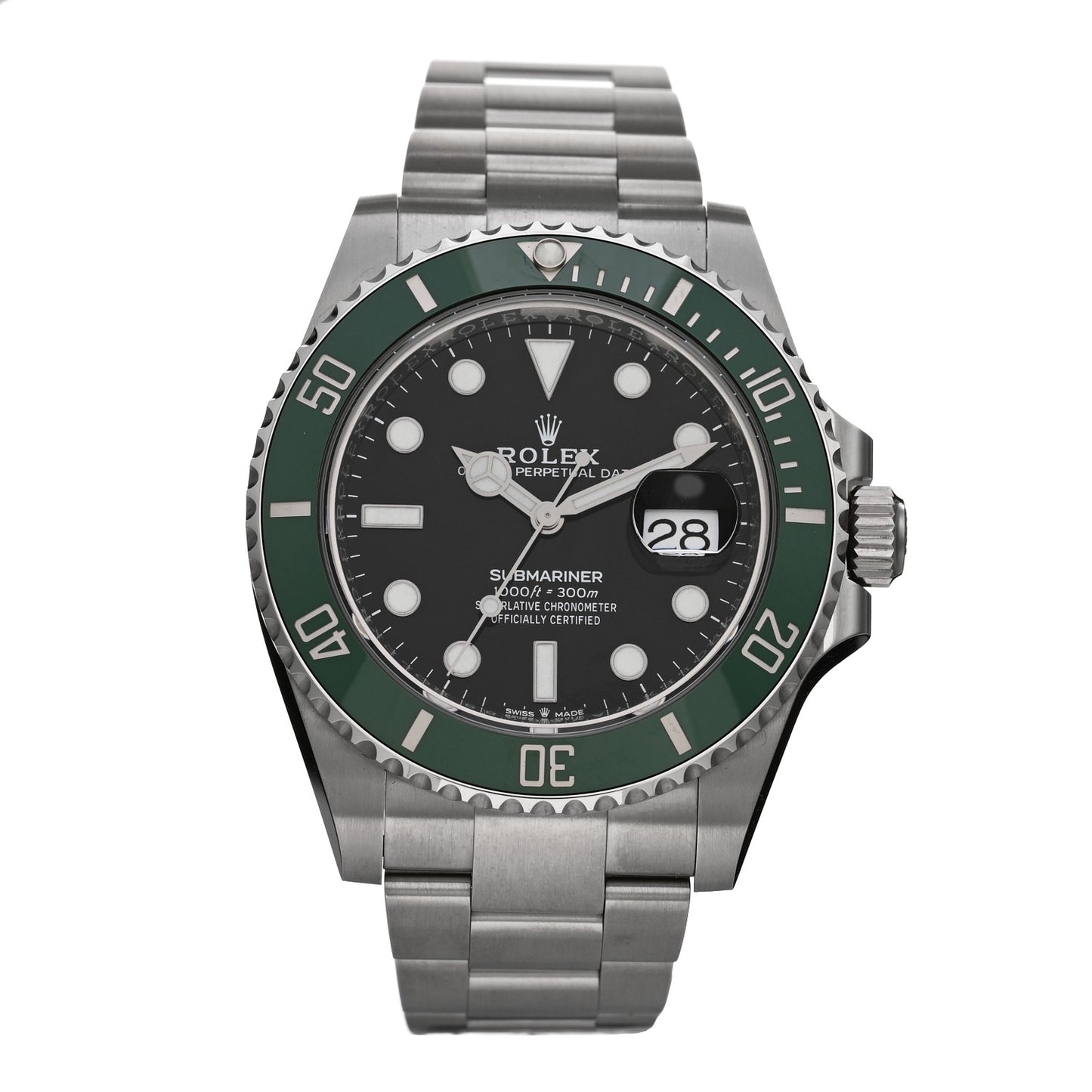 Stainless Steel 41mm Oyster Perpetual Submariner Date Starbucks Watch Black 126610LV